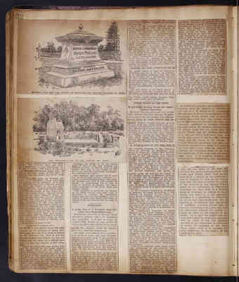 1882 Scrapbook of Newspaper Clippings Vo 1 045
